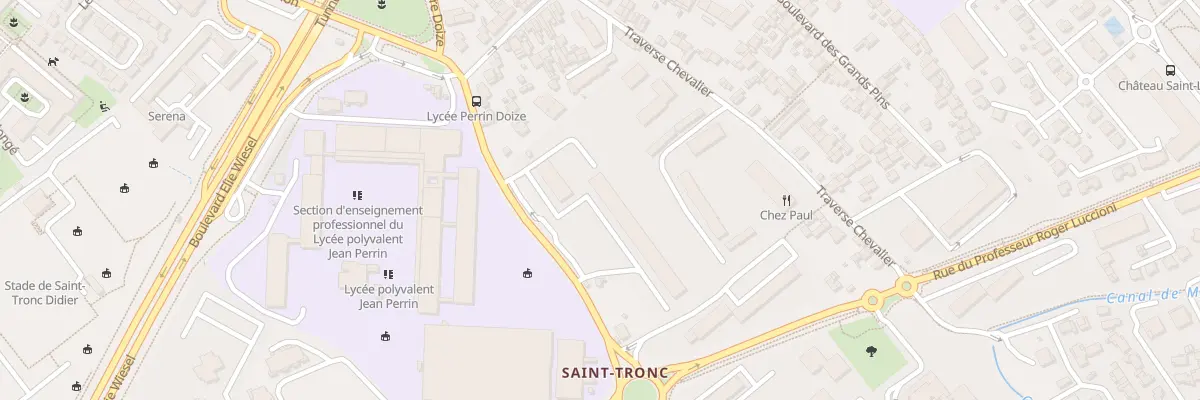 Plan du 181 Rue pierre doize à Marseille 10e Arrondissement
