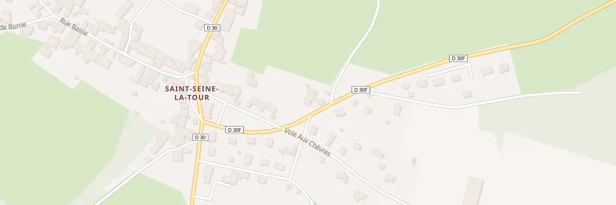 Plan du 23 Rue de Belle Charme à Saint-Seine-sur-Vingeanne