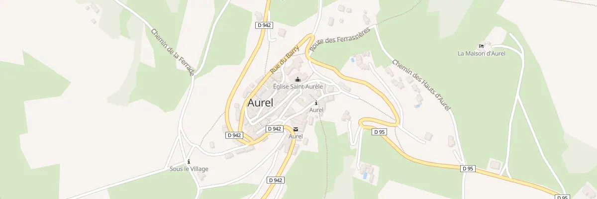 Plan du 4 Rue de l’Ancienne Boulangerie à Aurel