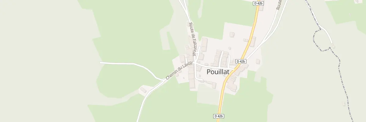 Plan du 5006 Village à Pouillat