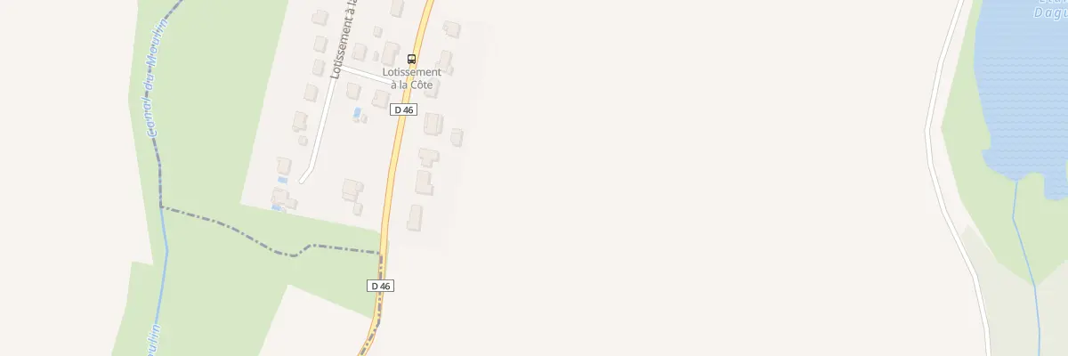 Plan du 2D Rte de Chaussin à Saint-Baraing