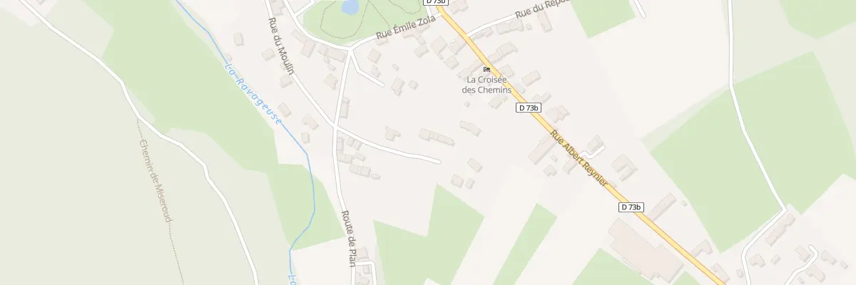 Plan du 375 Rue du Moulin à Izeaux
