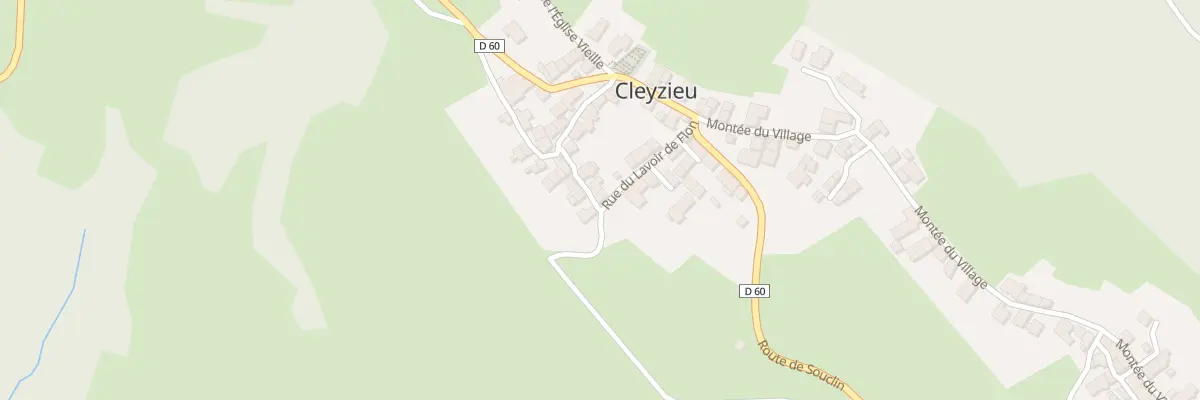 Plan du 183 Sur le Roy à Cleyzieu