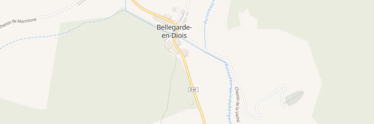Plan du 2085 Rte des Lavandes à Bellegarde-en-Diois