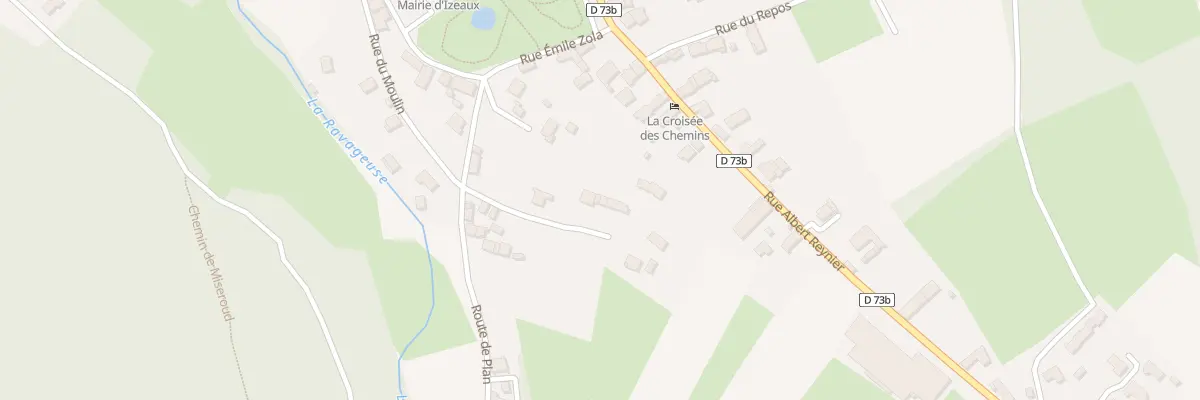 Plan du 5105 Chataigneraie à Izeaux
