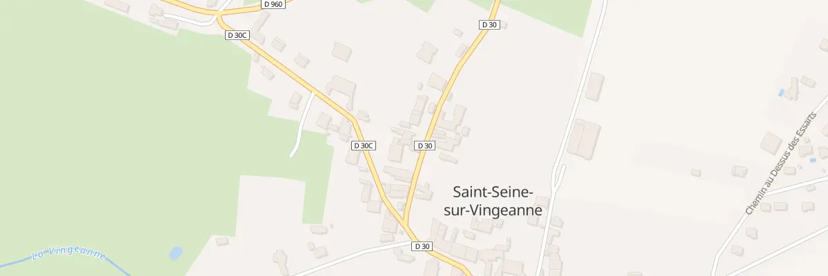 Plan du 11 Rue de Pouilly à Saint-Seine-sur-Vingeanne