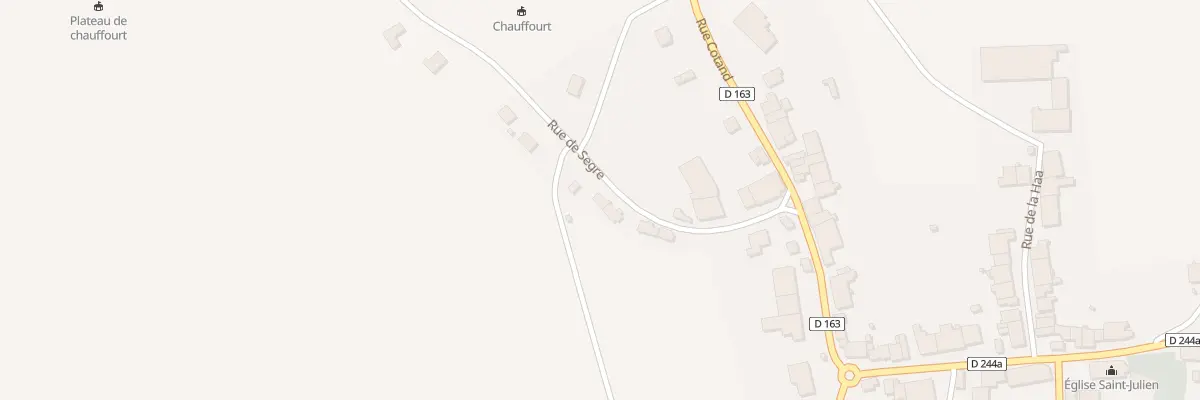 Plan du 9 Rue de Segre à Chauffourt