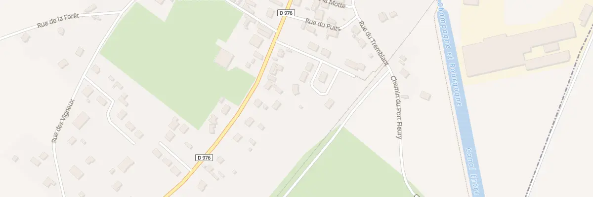 Plan du 9013 Rte de Pontailler à Maxilly-sur-Saône