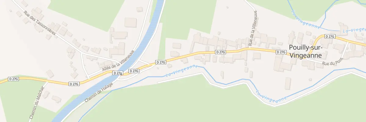 Plan du 19 Rue des Bressenot à Pouilly-sur-Vingeanne