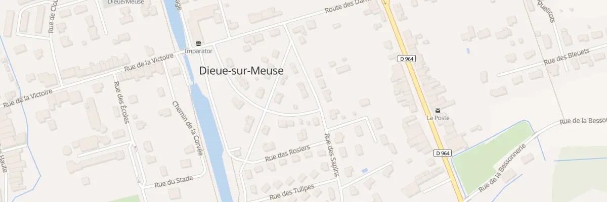 Plan du 6 Rue des Sapins à Dieue-sur-Meuse