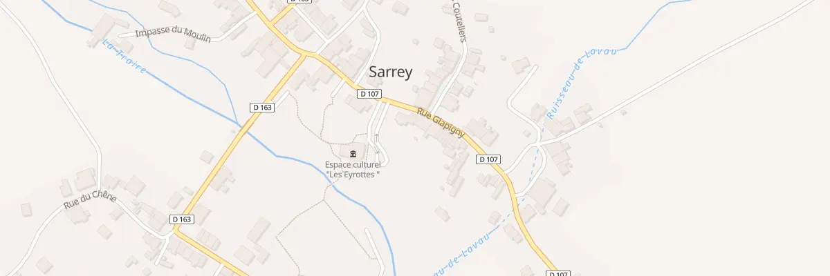 Plan du 12 Rue Glapigny à Sarrey
