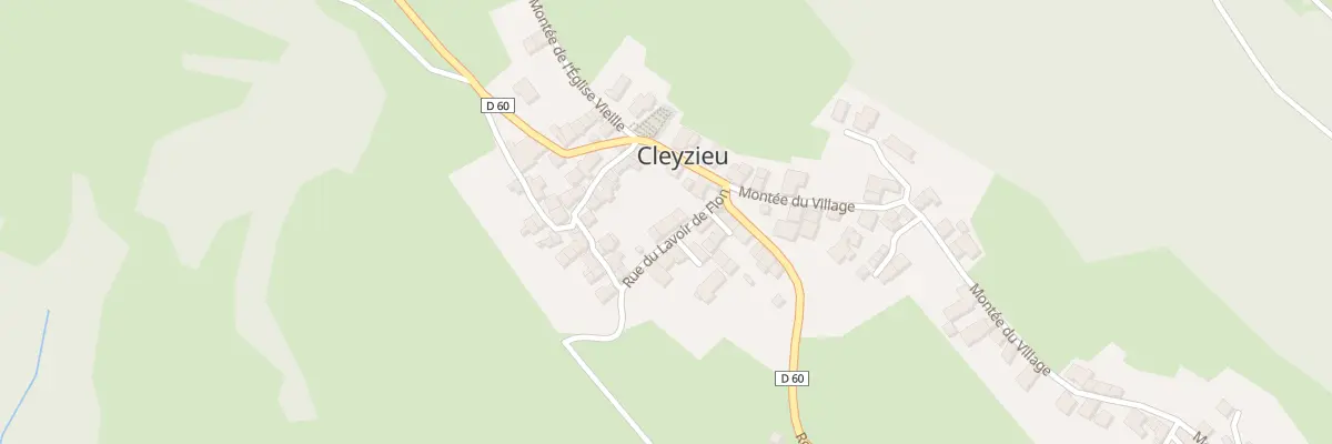 Plan du 54 Rue du Lavoir de Flon à Cleyzieu