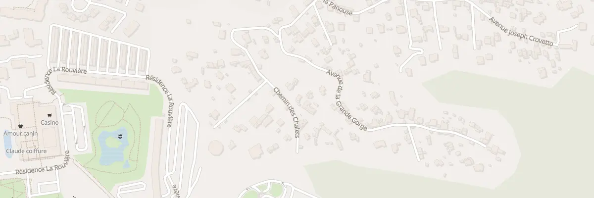 Plan du 9015 Av de la Grande Gorge à Marseille 9e Arrondissement