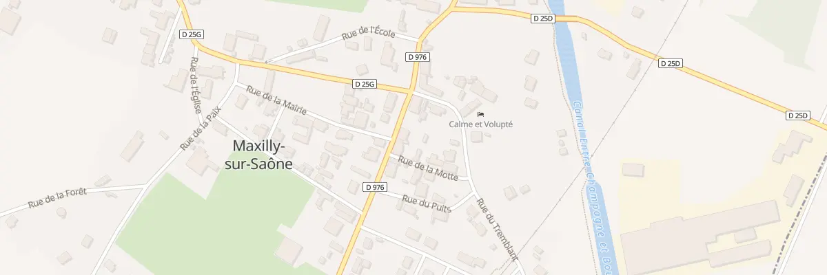 Plan du 3 Rte de Pontailler à Maxilly-sur-Saône