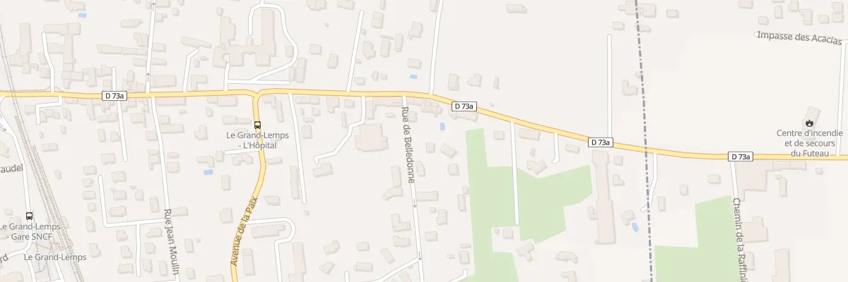 Plan du 5 Rue de Belledonne au Grand-Lemps