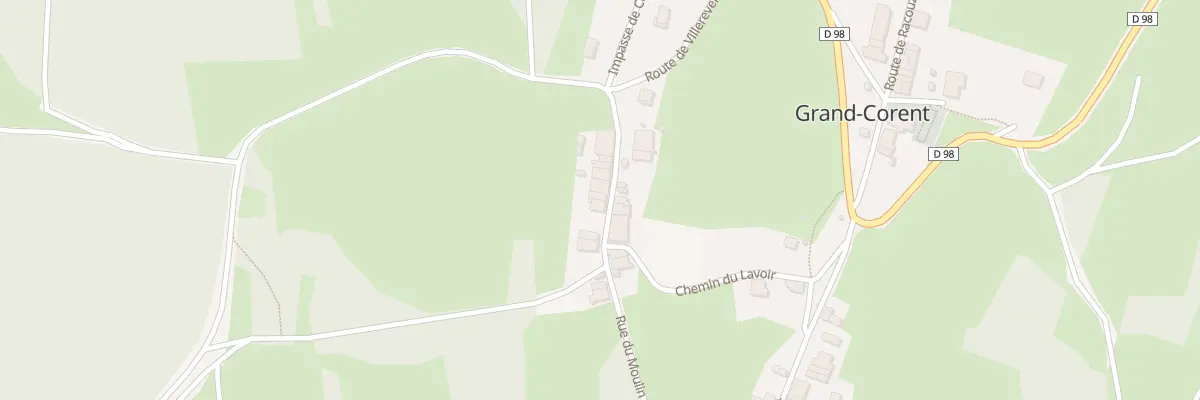 Plan du 5062 En Bourravier à Grand-Corent