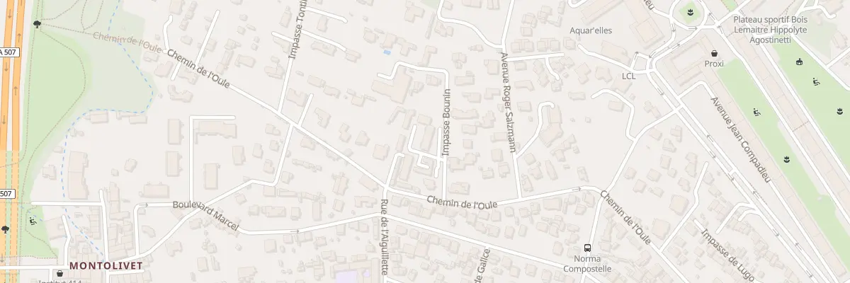 Plan du 123 Bd Bounin à Marseille 12e Arrondissement