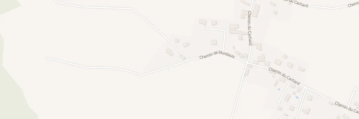 Plan du 17 Che de Montlevis à Montagnieu