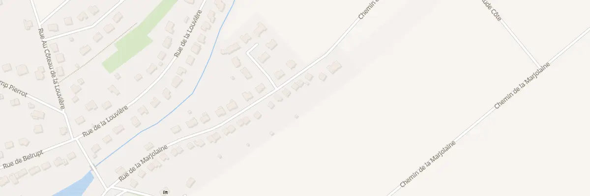 Plan du 38 Rue de la Marjolaine à Haudainville