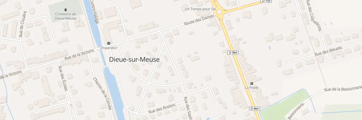 Plan du 3 Rue des Sapins à Dieue-sur-Meuse