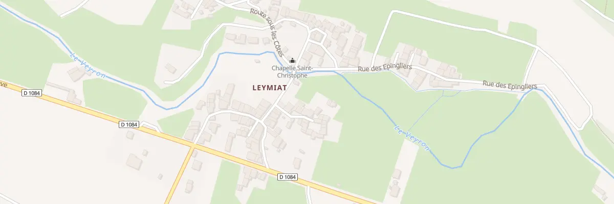 Plan du 45 Imp du Roy - Leymiat à Poncin
