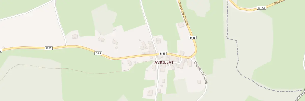 Plan du 11 Che sous l’Eille - Avrillat à Poncin