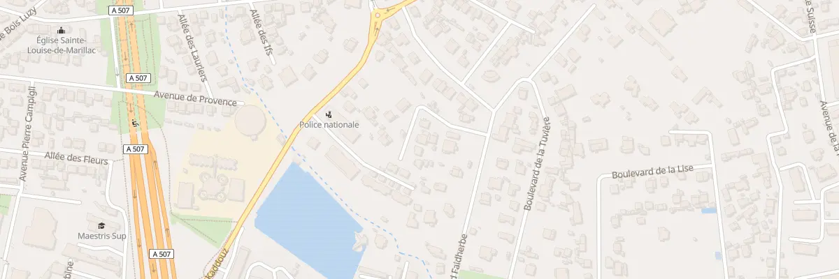 Plan du 9 Av Beausoleil à Marseille 12e Arrondissement