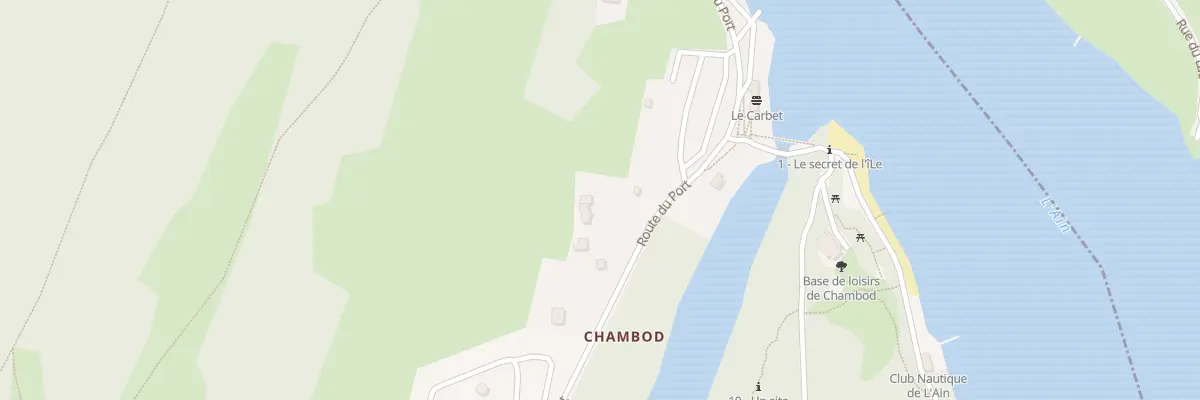 Plan du 3010 Rte du Port à Hautecourt-Romanèche