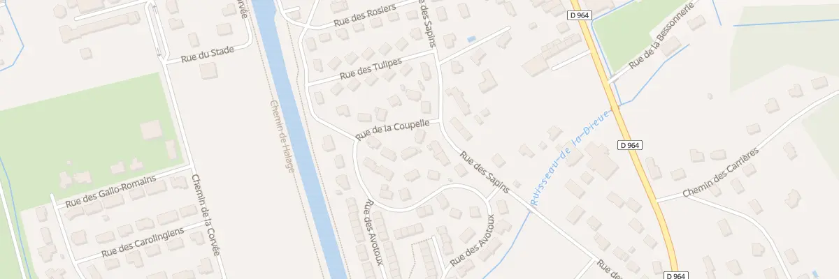 Plan du 1 Rue de la Coupelle à Dieue-sur-Meuse