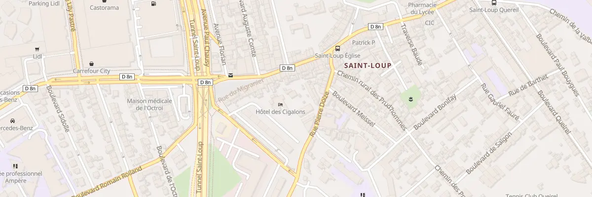 Plan du 26 Rue pierre doize à Marseille 10e Arrondissement