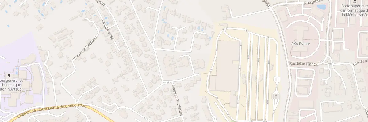Plan du 89 Tsse Grandjean à Marseille 13e Arrondissement