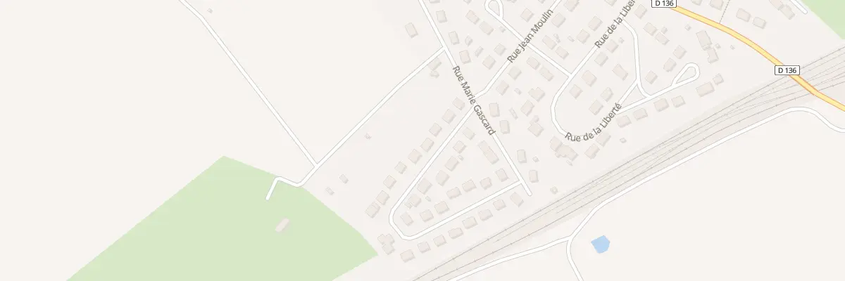 Plan du 8 Rue Louise Michel à Chalindrey
