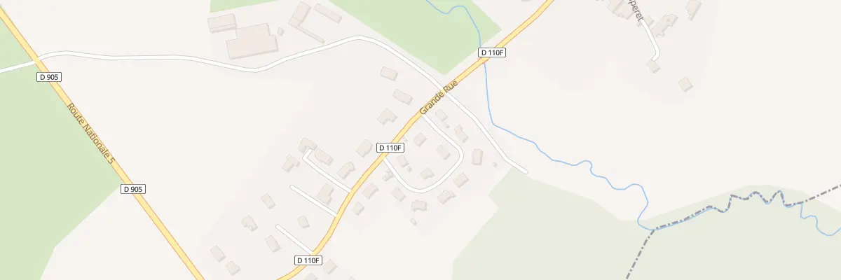 Plan du 7 Rue de la Velle à Billey