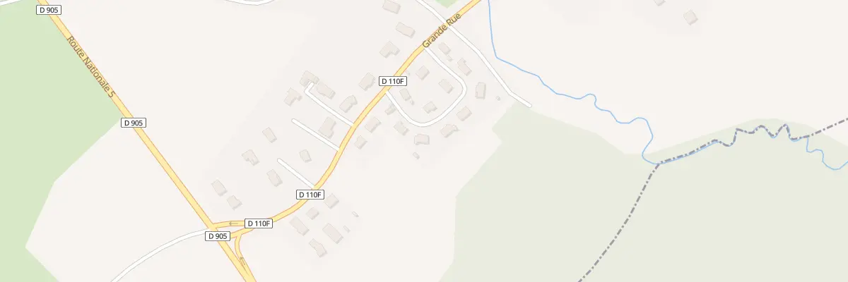 Plan du 6 Rue de la Velle à Billey