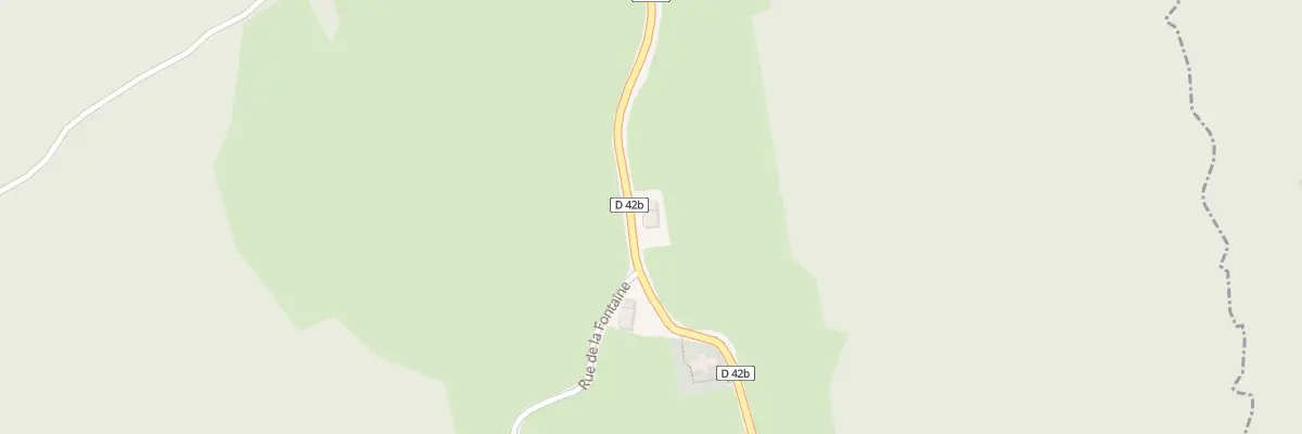 Plan du 423 Rte du Champ Fleuri à Pouillat