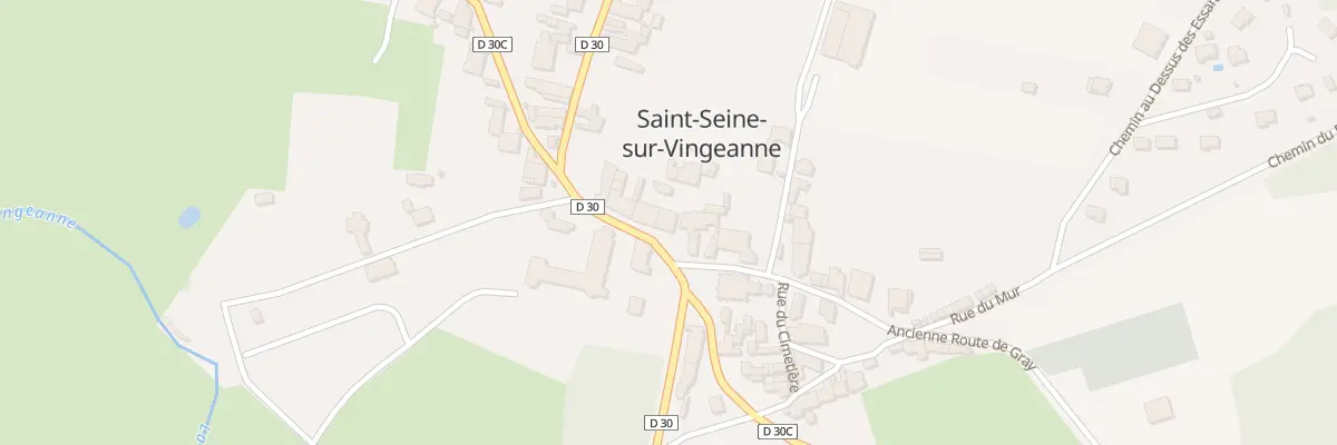 Plan du 10 Rue de Fontaine à Saint-Seine-sur-Vingeanne