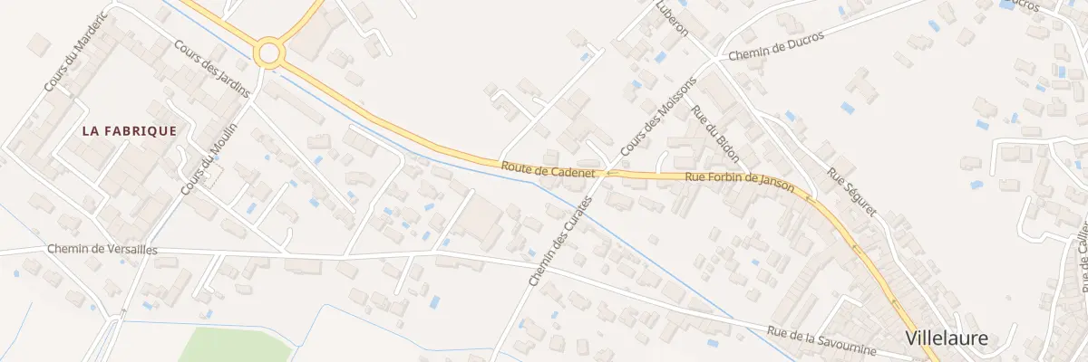 Plan du 51 Rte de Cadenet à Villelaure