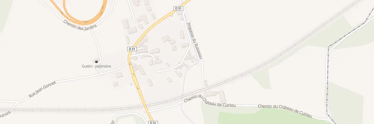 Plan du 143 Rue de Bas Cuirieu à Saint-Jean-de-Soudain
