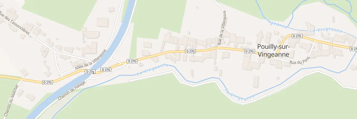 Plan du 15 Rue des Bressenot à Pouilly-sur-Vingeanne