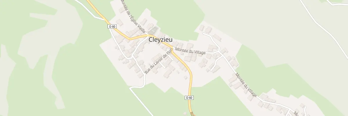 Plan du 22 Rte de Souclin à Cleyzieu