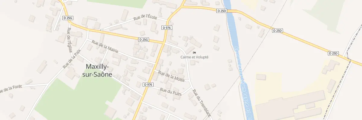Plan du 6 Rue du Tremblant à Maxilly-sur-Saône