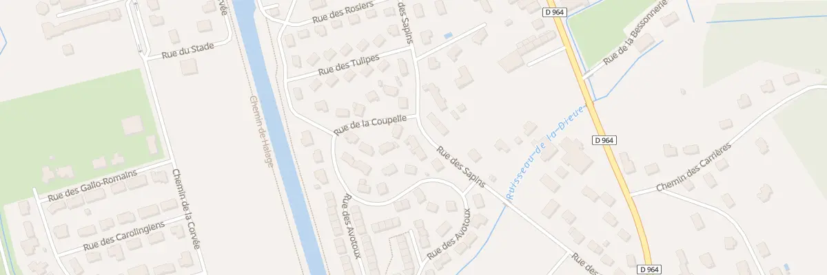 Plan du 20 Rue des Sapins à Dieue-sur-Meuse