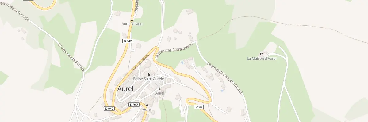 Plan du 17 Lot les Hauts d’Aurel à Aurel