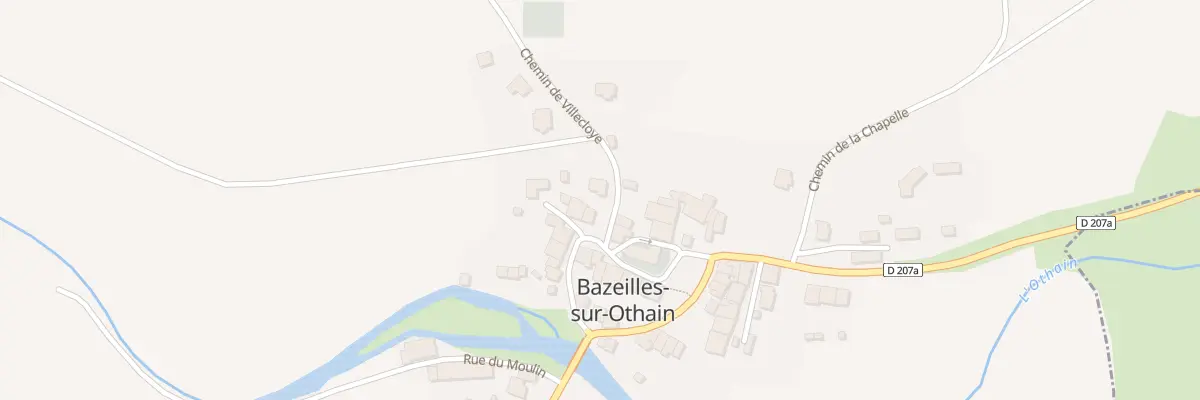 Plan du 2 Rue sous l’Eglise à Bazeilles-sur-Othain