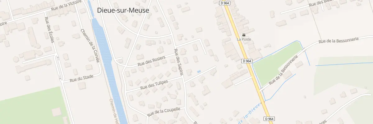 Plan du 11 Rue des Sapins à Dieue-sur-Meuse