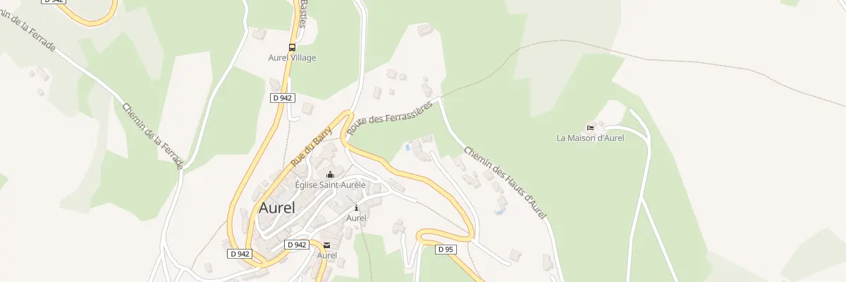 Plan du 16 Lot les Hauts d’Aurel à Aurel