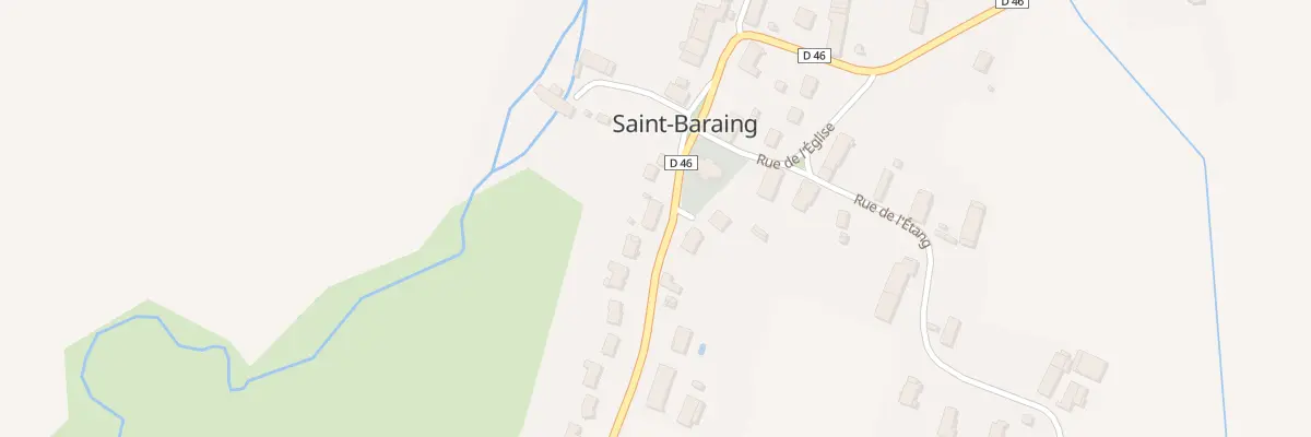 Plan du 12 Rte de Chaussin à Saint-Baraing