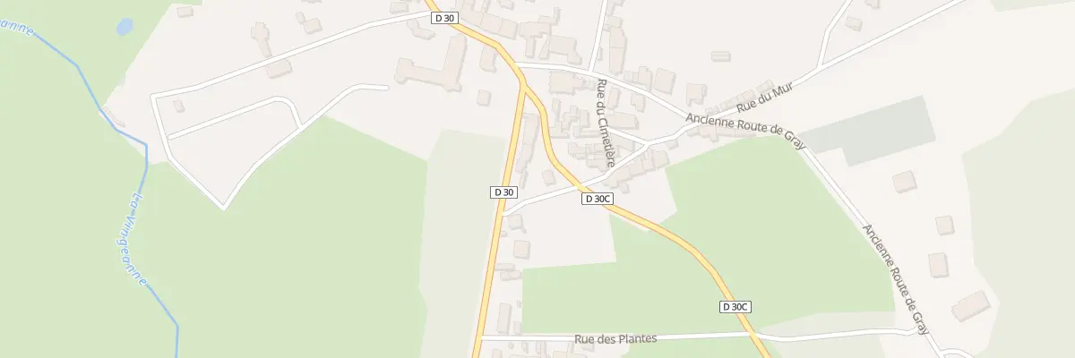 Plan du 1 Rue de la Baudotte à Saint-Seine-sur-Vingeanne