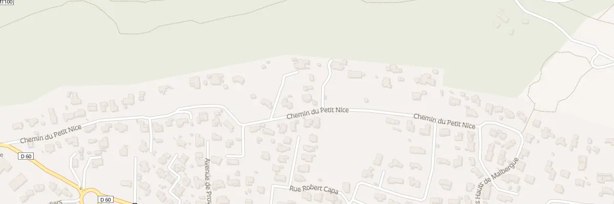 Plan du 563 Che du Petit Nice à Bouc-Bel-Air