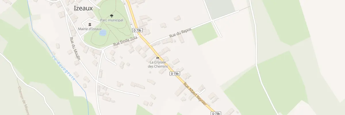 Plan du 5093 Rue Albert Reynier à Izeaux